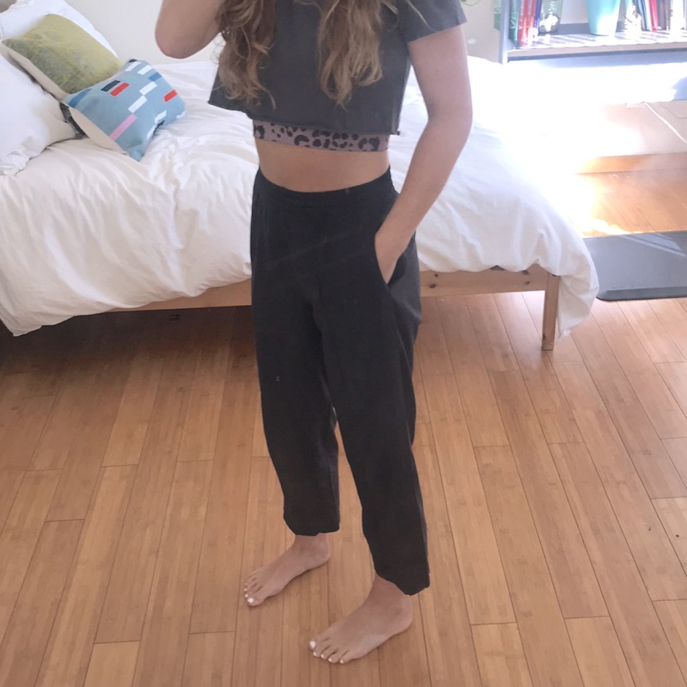 Lululemon high rise track pant